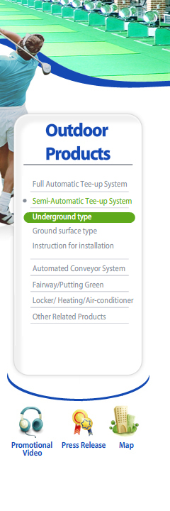 Outdoor Products Leftmenu-Semi-Automatic Tee-up System 